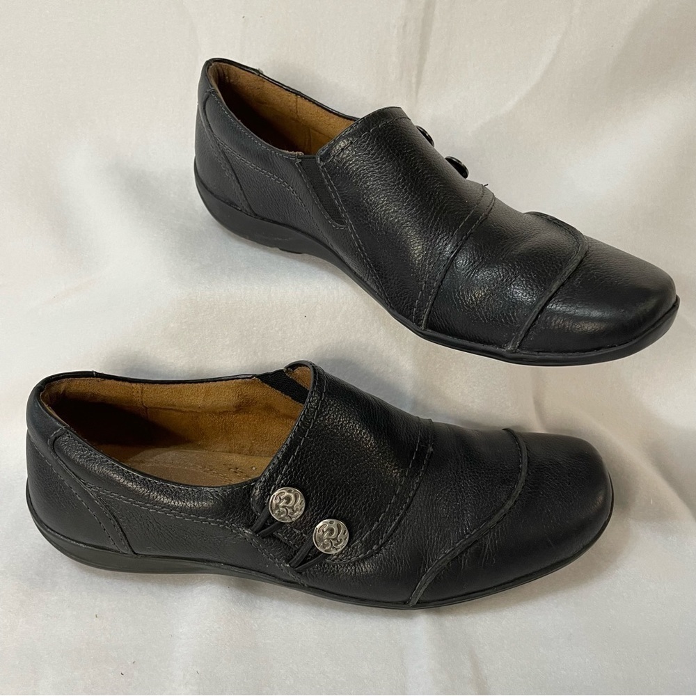 Naturalizer Women's Size 9 Black Leather Loafers